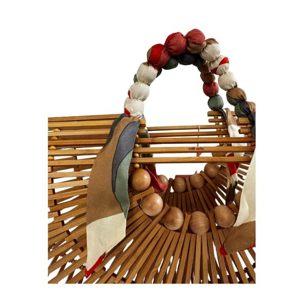 Cult Gaia Gaias Fan Ark Bag Natural - Picture 3 of 8